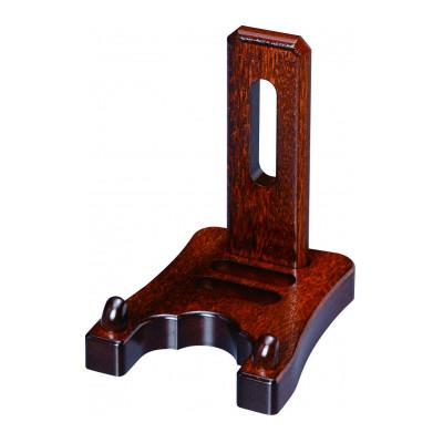 ふるさと納税 海南市 紀州漆器 木製 皿立て フラット 4寸 4号