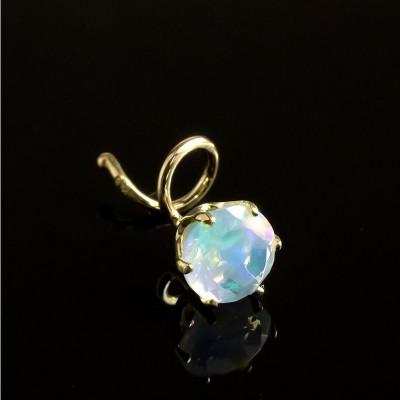 ふるさと納税 昭和町 18金 ピアス オパール イエローゴールドK18 18k キャッチナッシャー 201127101y |  | 02