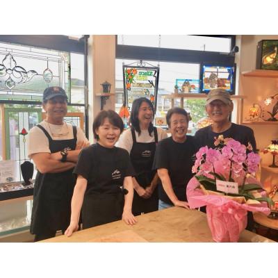 ふるさと納税 静岡市 ステンドグラス　ハロウィンオーナメント　コウモリ |  | 03