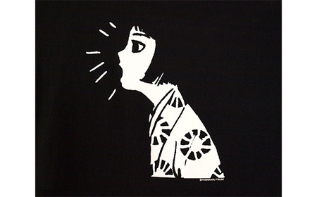 つげ義春 キクチサヨコ Tシャツ （ XLサイズ ） 無能の人 クリアファイル セット | A4 つげ義春と調布 公式グッズ 