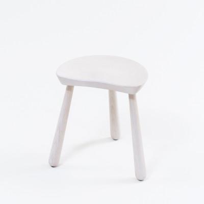 ふるさと納税 府中市 府中家具「kitoki」WK58.muku milk stool color(乳白色)
