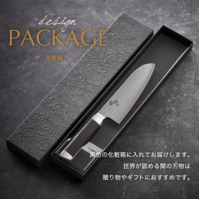 貝印 関孫六 ダマスカス 三徳＆シャープナー セット