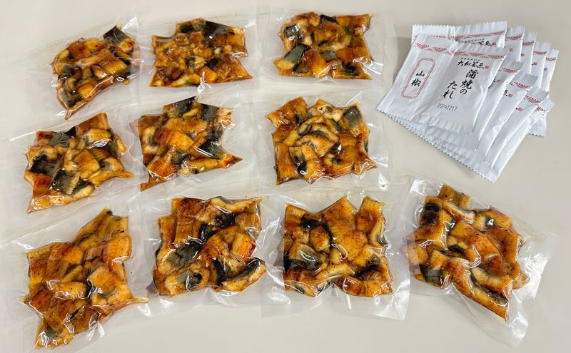 5月6日以降順次発送【訳あり】大和養魚の浜名湖うなぎ蒲焼きざみ（60g×10）蒲焼のたれセット【配送不可：離島】国産 浜松 小分け