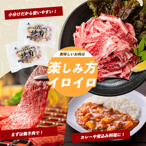 A5等級鹿児島県産黒毛和牛 焼肉切り落とし750g 250g×3P カミチク IB112-016 牛肉 牛肉 