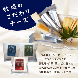 【12月発送】北海道十勝芽室町 牧場スティックチーズ3種セット チーズ cheese ハードチーズ ゴーダチーズ チェダーチーズ 熟成チーズ 手作り お取り寄せ おつまみ アレンジ　me020-006