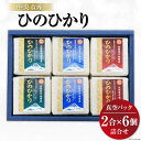 【ふるさと納税】米 中央市産 ひのひかり 真空パック 2合×6個 計12合 / アドヴォネクスト / 山梨県 中央市 [21470073] お米 おこめ こめ コメ 精米 ご飯 ごはん 白米 2合 少量 個包装 詰め合わせ セット 真空 備蓄 長期保存