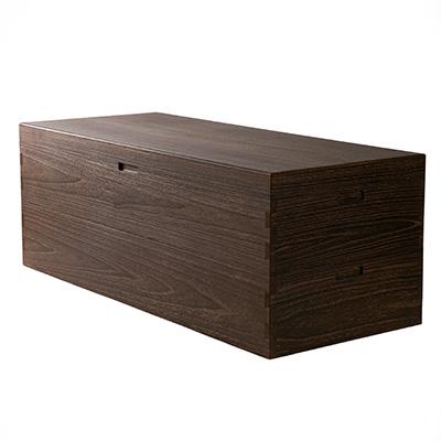 ふるさと納税 岸和田市 大阪府岸和田市　桐たんす職人が作る　焼桐衣裳箱2段重ね |  | 01