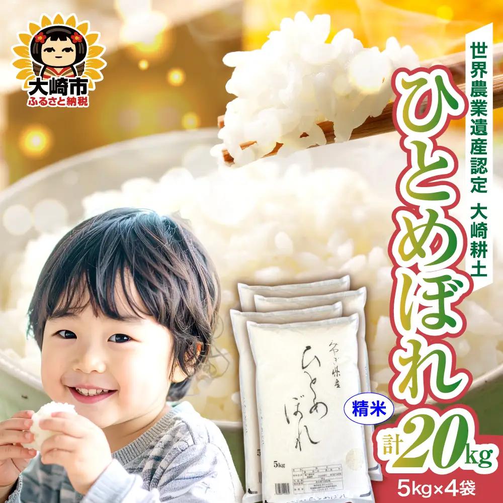 《精米》令和7年 宮城県産 ひとめぼれ 30kg(5kg×6） | ot001-hb-30kg-r7