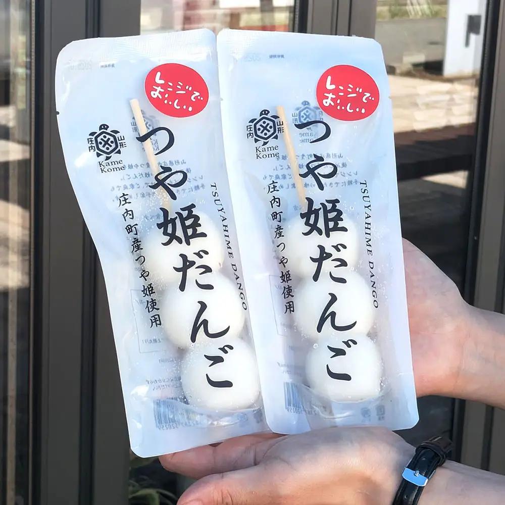 山形庄内かめこめプロジェクト 冷凍つや姫だんご 6本（個包装）