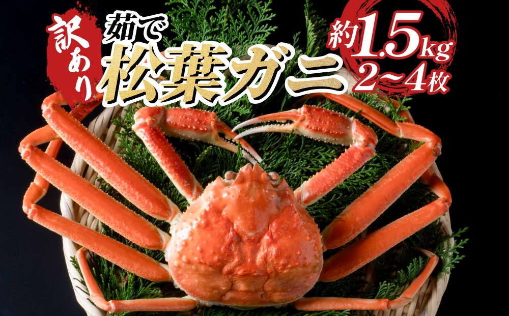 
                  訳あり松葉がに（ボイル）｜ 鳥取 岩美 日本海 松葉ガニ かに ずわいがに ズワイガニ ※お届けは2026年11月中旬～【22010-1】
                