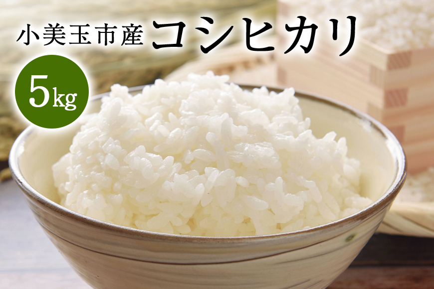 令和5年産 特別栽培米コシヒカリ 5kg こしひかり お米 白米 リピーター続出 特別栽培 天然肥料 茨城県 小美玉市 14-C