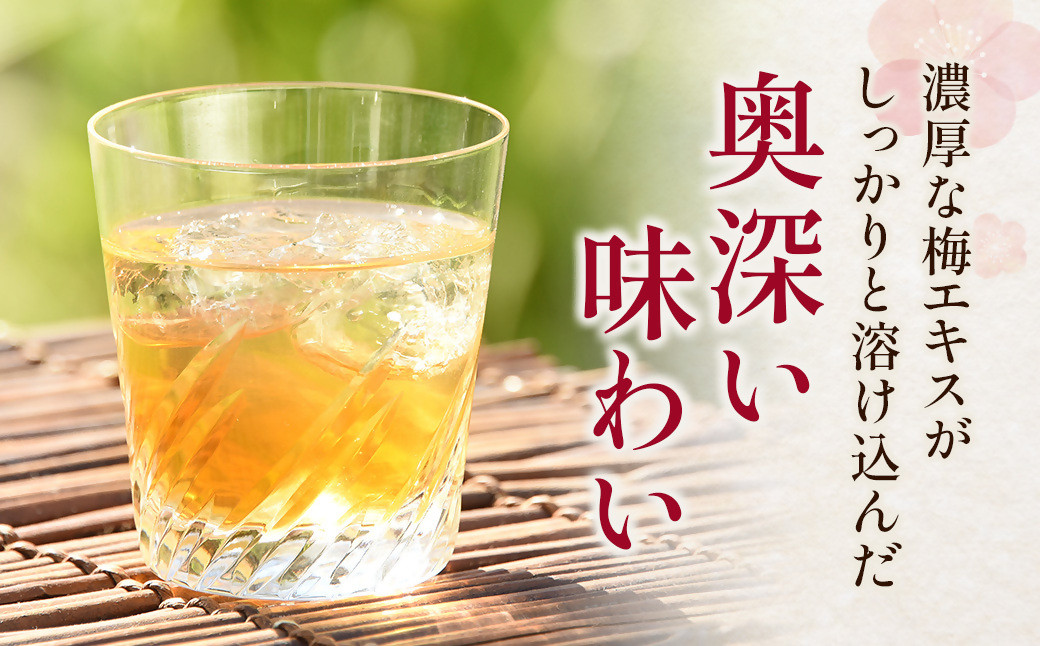 【宮城県角田市の梅酒】岸浪園の梅酒　青梅　1,800ml×1本