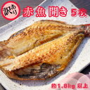 【ふるさと納税】 【丸安】 訳あり 赤魚 開き 大サイズ 5枚 合計1.8kg 以上 赤魚干物 赤魚 干物 開き 創業90余年 干物専門店 高級干物 訳あり 大容量 冷凍 和食 ひもの 干物赤魚 おかず おつまみ ビール 日本酒 肴 酒の肴 海鮮 人気 お取り寄せ 贈り物 グルメ 千葉県 銚子市