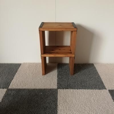 ふるさと納税 守口市 無垢材　スタッキングシェルフ 2個セット　D200タイプ  W300×H220×D200