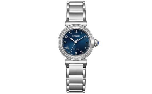 【期間限定(12/25～3/31)寄附額】シチズン 腕時計 EM1120-87L CITIZEN 時計 ROUND Collection 岩手県 北上市 T0058 天然ダイヤモンド スズラン モチーフ ミニサイズモデル プレゼント ギフト ビジネス ファッション 松村時計店  高額返礼品 発電 贈り物 記念日ギフト母の日 誕生日 結婚祝い 結婚記念日 お祝い ビジネスウォッチ 成人 就職