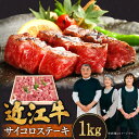 【ふるさと納税】 近江牛 ロース サイコロステーキ 1kg 5～6人前 ブランド牛 牛肉 高級 人気 国産 楽天 寄付 返礼品 お歳暮 ギフト プレゼント お祝い 贈り物 ふるさと納税 E-G06 肉の大助