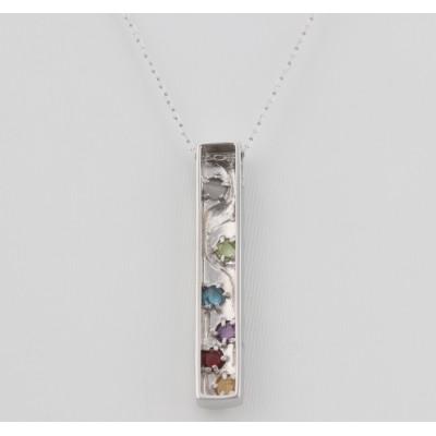 ふるさと納税 山梨県 K10WG　六猫足彩(無病息災)　あしあと　ペンダント(1点) |  | 02