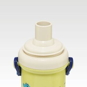 直飲みコップ付きプラ水筒　624483　4-101