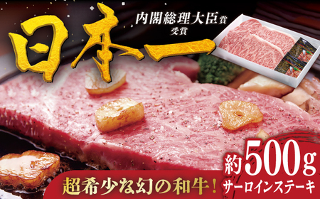 特選 平戸和牛 サーロインステーキ 約500g(250g×2枚)【萩原食肉産業有限会社】[KAD021]/ 長崎 平戸 肉 牛 牛肉 黒毛和牛 和牛 焼肉 ステーキ サーロイン 冷蔵  