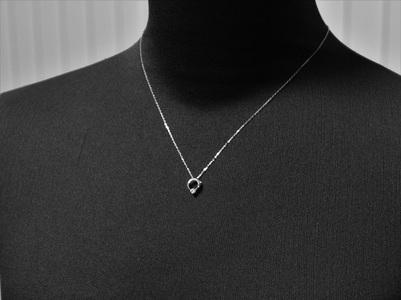 甲府の職人が手掛けるプラチナ ダイヤモンド ペンダントネックレス　TBP-10Pt