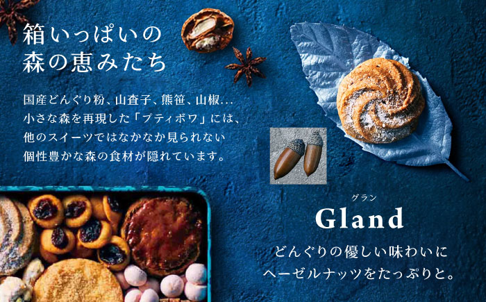 【ギフト用】「パティスリーGIN NO MORI」 プティボワ 180mm缶サイズ / クッキー クッキー缶 クッキーボックス cookie お菓子 スイーツ アソート 詰め合わせ ギフト 贈答 プレ