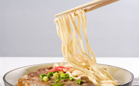 沖縄そば そば家鶴小 (ちるぐゎー) ソーキそば 4食セット  BCCG002 そば