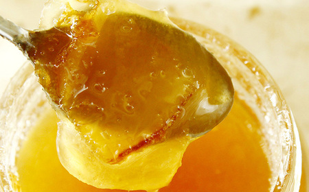 貴重！豊岡市産、日本ミツバチのはちみつで作った はちみつ生姜 150ml / はちみつ 国産 蜂蜜 ハチミツ 兵庫県産 こうのとり生姜 日本ミツバチ ショウガオール お湯割り 炭酸割り はちみつジンジ