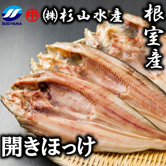 【ふるさと納税】[北海道根室産]冷凍開きほっけ 選べる 360g前後×5枚 500g前後×5枚 260g前後×10枚 北海道 根室 ホッケ 干物 個包装 魚 海鮮 ひも