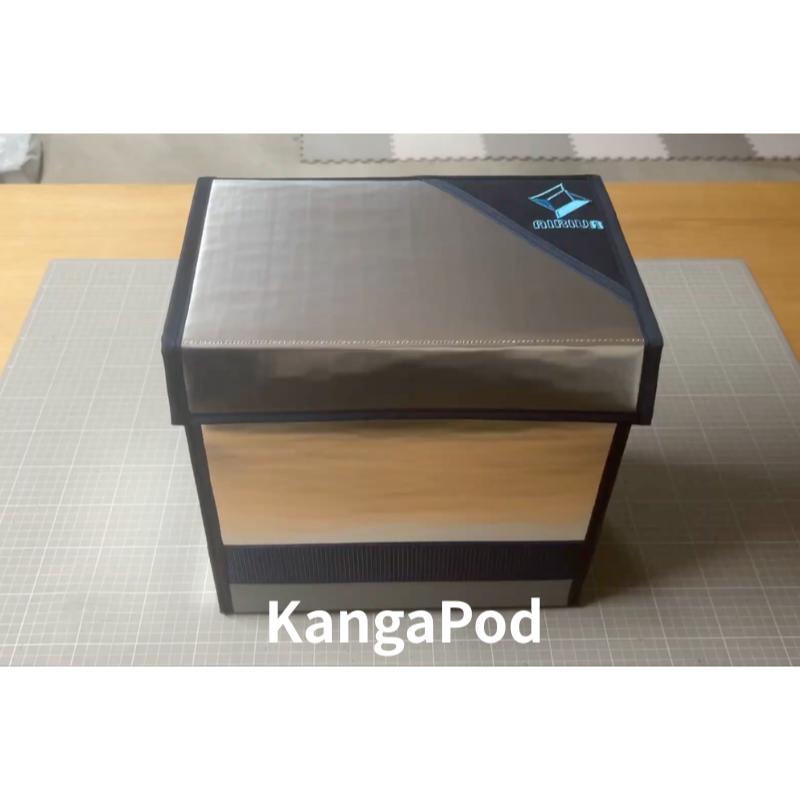 【ふるさと納税】AIRIVA KangaPod2 ショルダー付　プレミアムレッド　保冷 保冷ケース 冷凍 高性能 高密度断熱材 アウトドア キャンプ ピクニック 買物 コンパクト 軽量 国産 ハンドメイド 千葉県 市原市