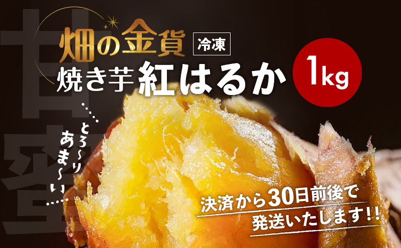 【2026年1月1日から寄附額改定】畑の金貨 焼き芋安納芋 1kg　K181-002_02