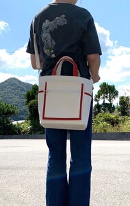 Confine ２wayBag(コンフィネ2ウェイバッグ）（36-19） ブリックブラウン