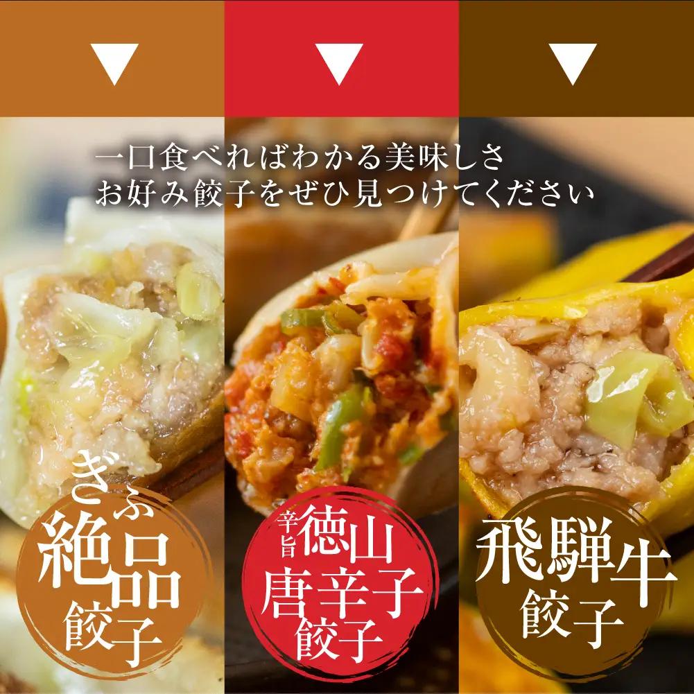 辛旨餃子 ミックス 3種 40個 冷凍餃子 食べ比べ メガ盛り 業務用 ぎょうざ ギョウザ 冷凍 グルメ お取り寄せ グルメ 冷凍食品 国産素材 ジューシー もちもち [mt2216] 8000円 