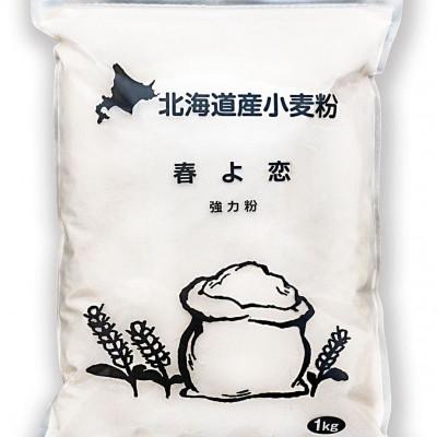 ふるさと納税 深川市 北海道産小麦　春よ恋　強力粉　3kg(1kg×3袋)