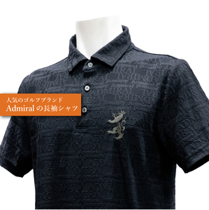 ゴルフウェア アドミラル 半袖　Mサイズ 　ブラック