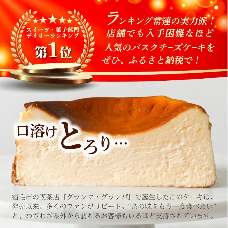バスクチーズケーキ 5号 ケーキ ケーキ