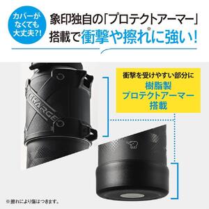 象印 ステンレスクールボトル「 TUFF 」 1.0L SDHB10【カラー：ライムブルー（AG）】
