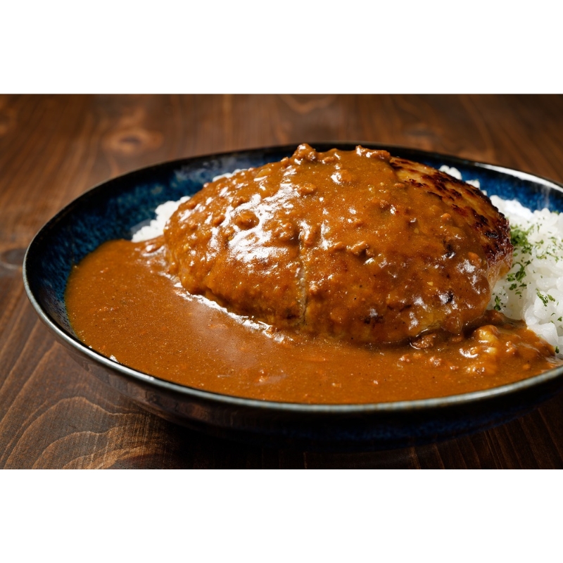 松阪牛ハンバーグ2個、松阪牛カレー2個セット 本格 レトルト ビーフカレー 牛肉 松阪牛 個包装