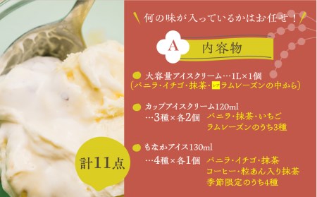 コロナに負けない！飛騨のミルクの旨味たっぷりアイスクリーム福袋セット[Q123]