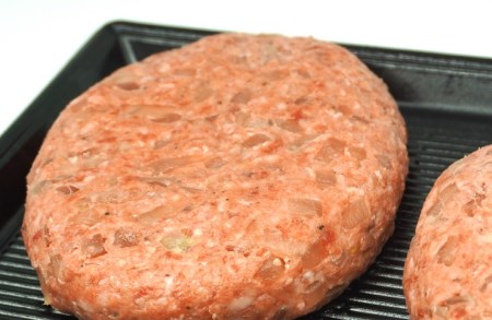 [牛壱] 国産牛100%ジャンボハンバーグ 5個 300g×5個 [2333]