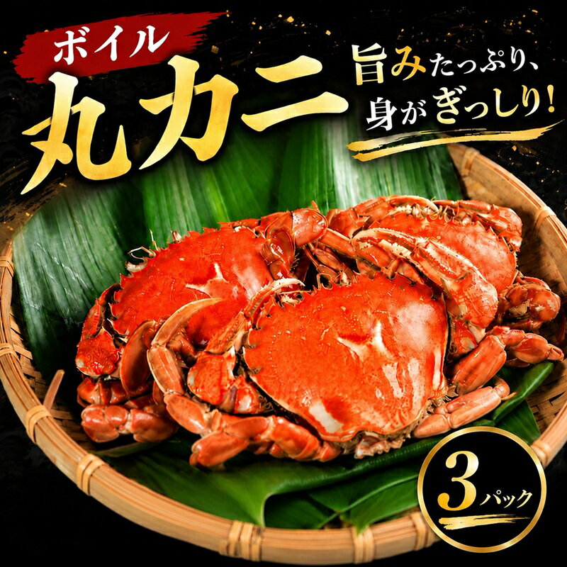 【ふるさと納税】 銚子港水揚げ カニ ボイル 3パック ( 1パック 2~3杯) 蟹 丸カニ 丸蟹 カニ味噌 カニ味噌汁 カニ鍋 蟹鍋 蟹なべ 味噌汁 10,000 10000 一万 銚子港 水揚げ 冷凍 新鮮 海鮮 魚介 魚介 魚 お魚 銚子魚 ふるさと納税 送料無料 千葉県 銚子市 〆印島長水産