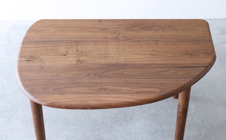 ダイニングテーブル 木製テーブル W130×D87×H71cm ウォールナット 秋山木工株式会社