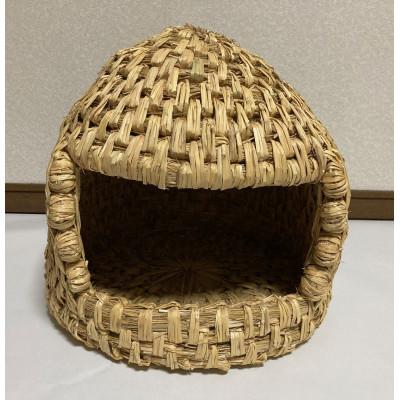 ふるさと納税 甲賀市 信楽産 稲わら製 【猫ちぐらE】