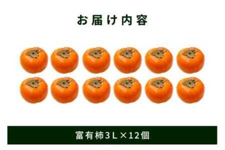 【 2025年 先行予約 】 富有柿 3L 12玉 1段箱 坂川果樹園 柿 甘い柿 大玉 かき 富有カキ 甘い 果物 フルーツ くだもの カキ 富有かき 秋 旬 甘柿 糖度 贈答用 贈答品 ギフト 贈