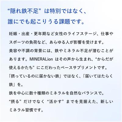 ふるさと納税 鎌倉市 【MINERALion】ミネラリオン(30包入)1箱 |  | 01