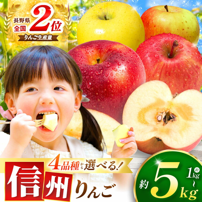 【ふるさと納税】エール 林檎【 先行予約 】《寄附金額改定！レビューキャンペーン実施中》選べる品種！信州産 りんご（単品 or セット）| 果物 くだもの フルーツ 林檎 りんご リンゴ シナノゴールド シナノスイート ぐんま名月 サンふじ お好み 長野県 塩尻市 詰合せ 果実