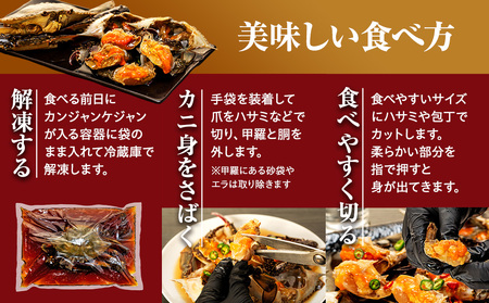訳あり 南知多カンジャンケジャン カンジャンケジャン 大蟹1匹 ワタリガニの醤油漬け 魚介 魚介類 ワタリガニ カンジャンケジャン 蟹 新鮮 グルメ カニ