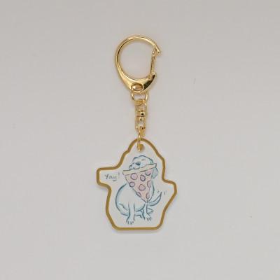 ふるさと納税 八王子市 チャリティーキーホルダー(ゴールド)