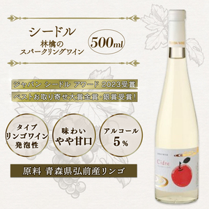 スパークリングワイン飲み比べ 4本セット（日本ワイン スパークリングワインセット 発泡ワイン フルーツワイン 梅ワイン りんご シードル 酸化防止剤無添加 ギフト 贈り物 贈答 プレゼント 飲み比べ 