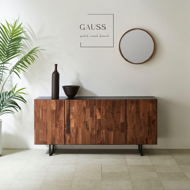 
            【 GAUSS 】サイドボード【160cm】WN色
          