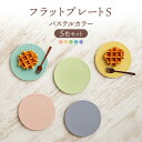 【ふるさと納税】【美濃焼】フラットプレート S パステルカラー 5色 セット【隆成】食器 皿 プレゼント[MFD006]